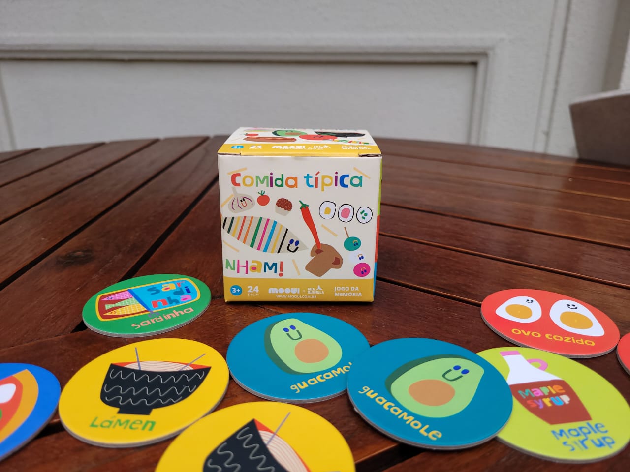 Jogo Da Memória Comida Típica - A Casinha Brinquedos